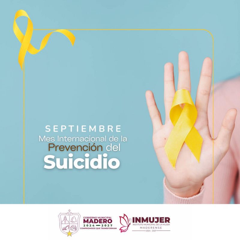 SEPTIEMBRE, Mes Internacional de la Prevención del Suicidio