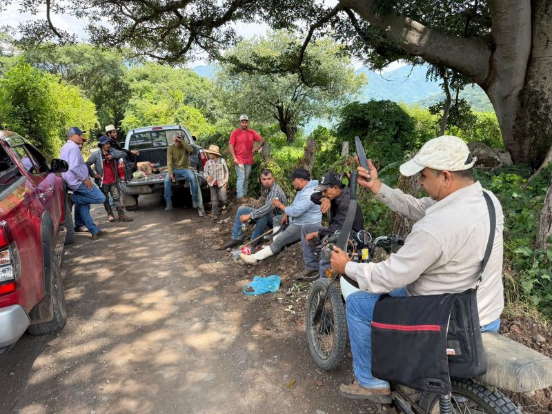 ¡San Diego Curucupatzeo también se pone manos a la obra!